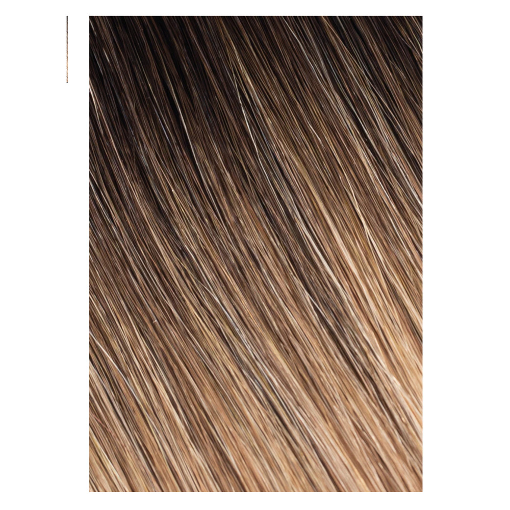 BELLAMI Brown & Blonde Ombre Human Hair Extension